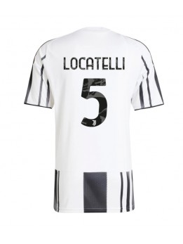 Billige Juventus Manuel Locatelli #5 Hjemmedrakt 2025-26 Kortermet